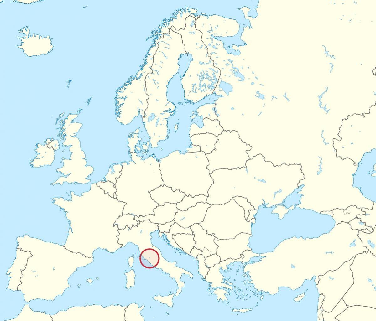 バチカン市内地図は欧州 地図のバチカン市に欧州 南部欧州 欧州