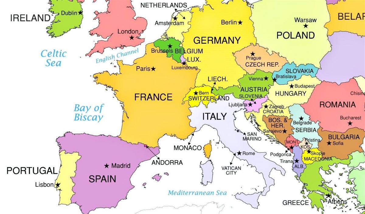 バチカンイタリアの地図