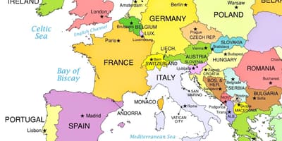 バチカン市国-地図